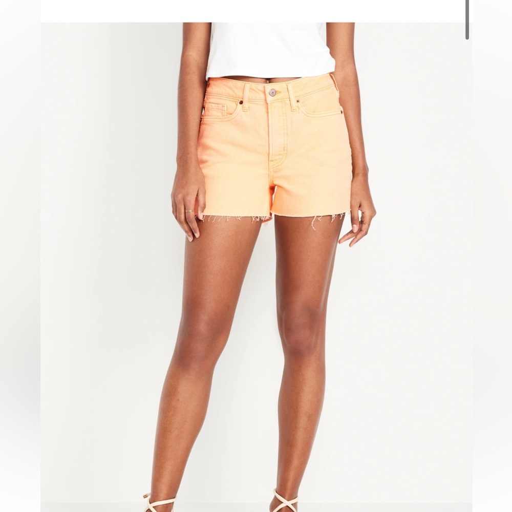 Old Navy High Rise Jean shorts cutoffs